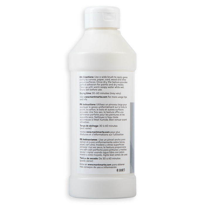 Clear Texture Gesso Premium 500ml (16.9oz)