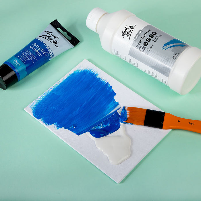 Clear Texture Gesso Premium 500ml (16.9oz)