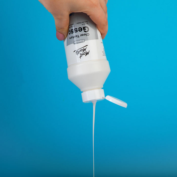 Clear Texture Gesso Premium 500ml (16.9oz)