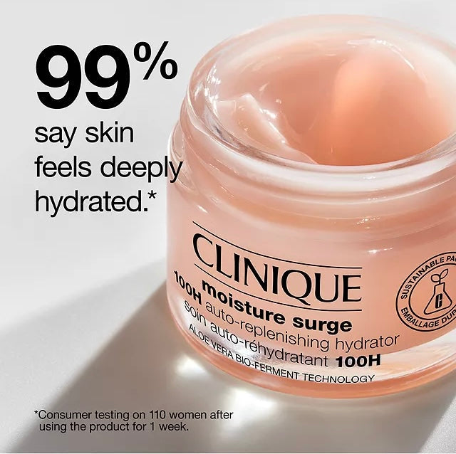 CLINIQUE moisture Surge 100H Auto Replenishing Hydrator مرطب البشرة حتى 100 ساعة من كلينيك
