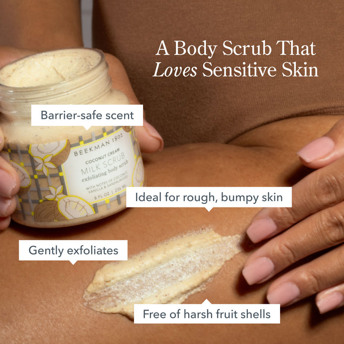 Coconut Cream Smooth Operators Milk Scrub Face & Body Bundle