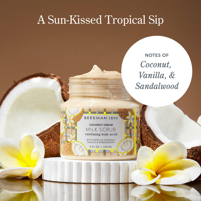 Coconut Cream Smooth Operators Milk Scrub Face & Body Bundle