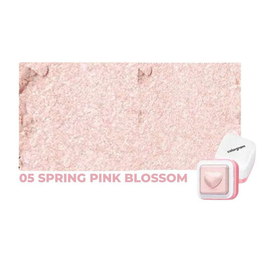 Colorgram Milk Bling Heartlighter 05 Spring Pink Blossom - Komiko Beauty
