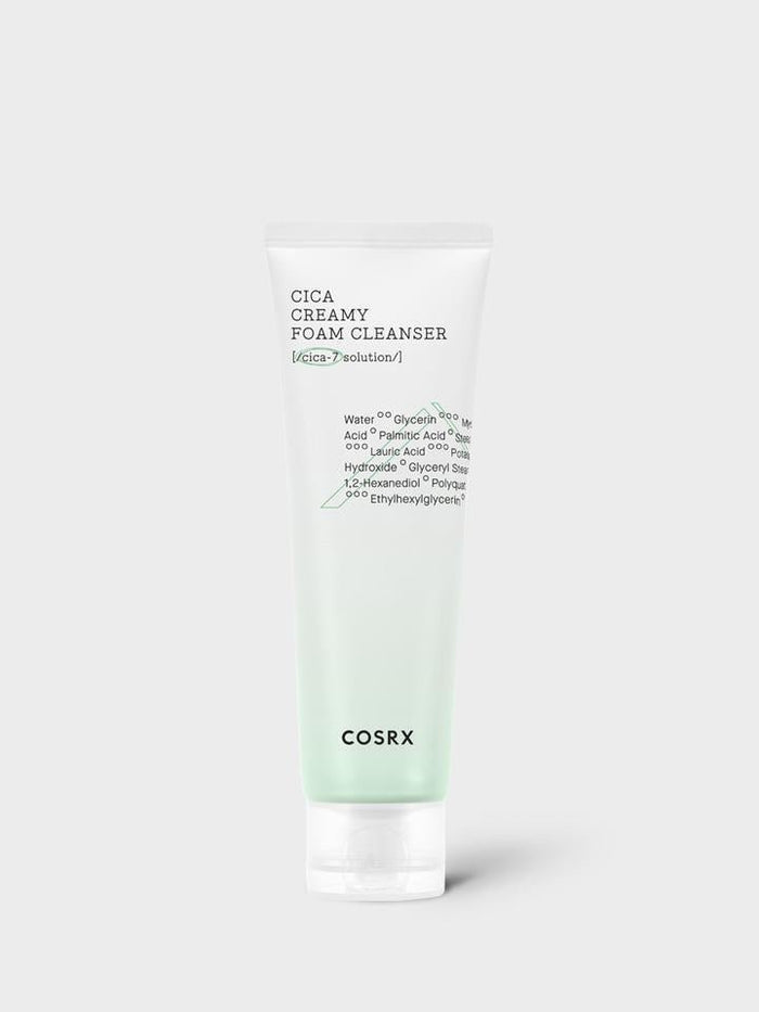 Cosrx Pure Fit Cica Creamy Foam Cleanser 150ml - Komiko Beauty