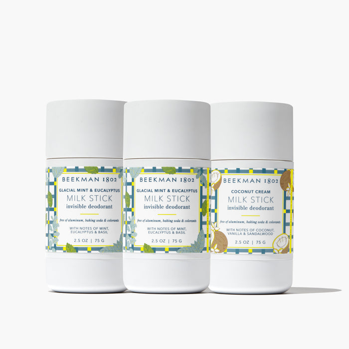 Coconut Cream / Glacial Mint & Eucalyptus / Glacial Mint & Eucalyptus