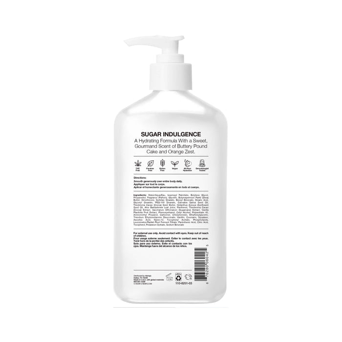 Hempz Cupcakes & Cashmere Moisturizing Body Lotion, Rear