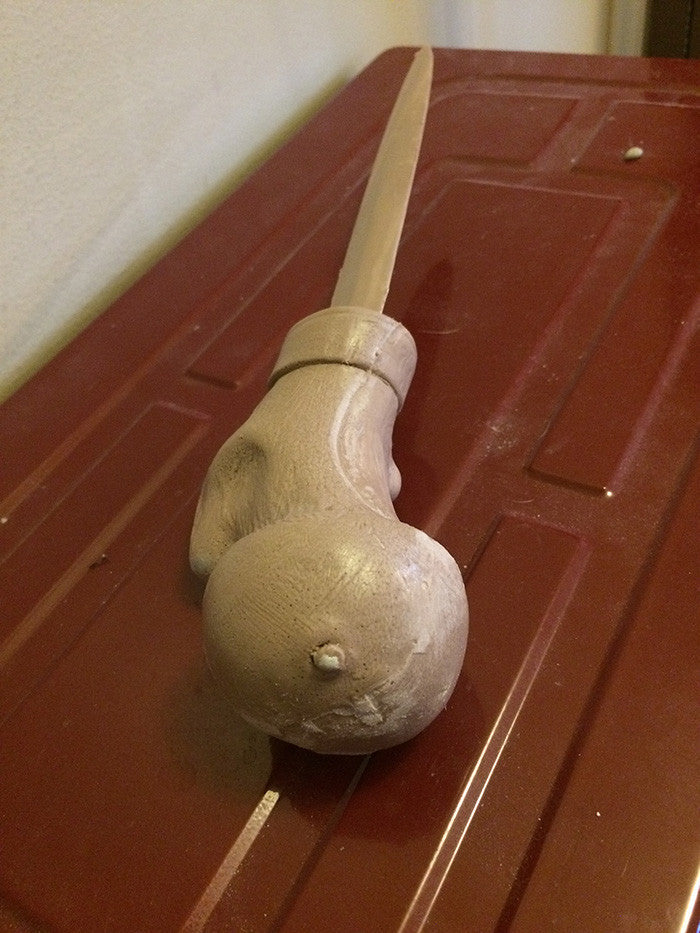 CUSTOM LISTING- FURIOSA SHIFTER KNIFE- LIGHT BROWN CAST