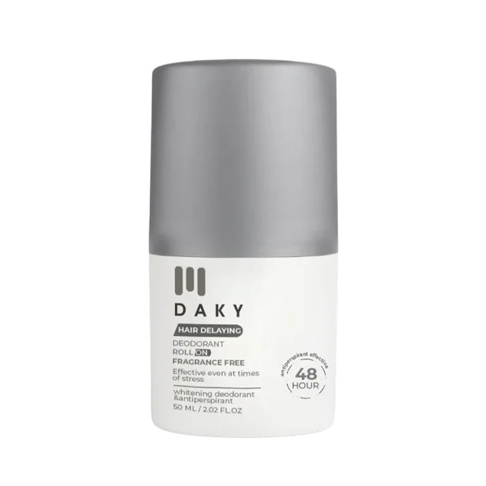 Daky Hair Delaying Rollon Fragrance Free 50 Ml