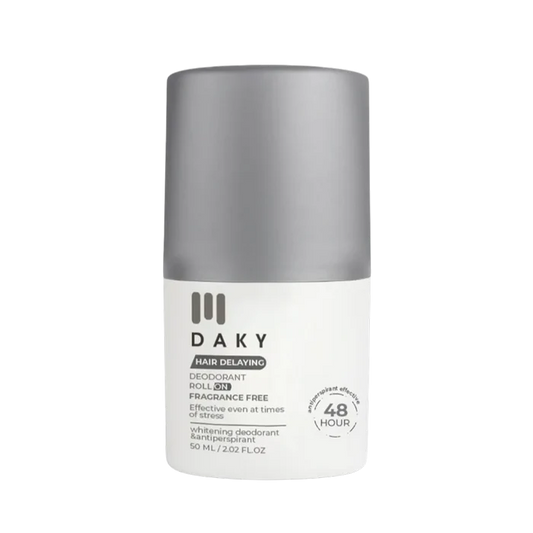 Daky Hair Delaying Rollon Fragrance Free 50 Ml