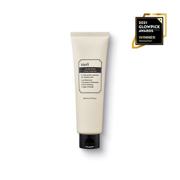 Dear Klairs Gentle Black Facial Cleanser 140ml - Komiko Beauty
