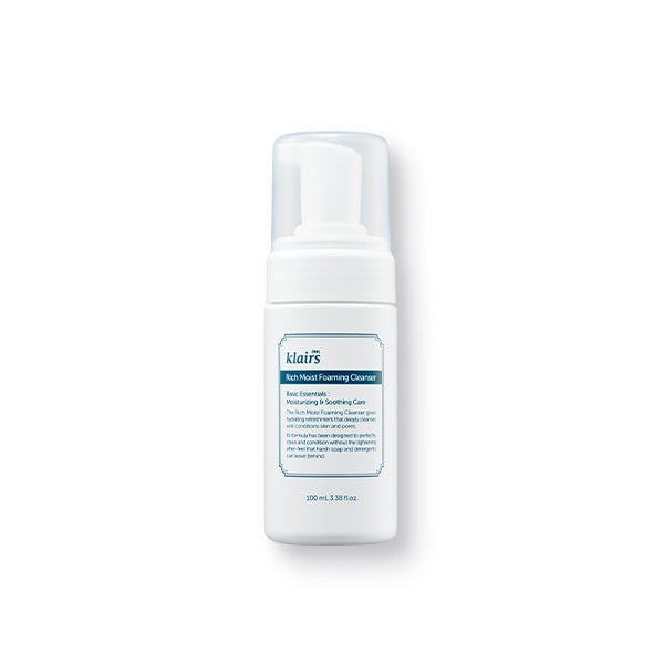 Dear Klairs Rich Moist Foaming Cleanser 100 mL - Komiko Beauty