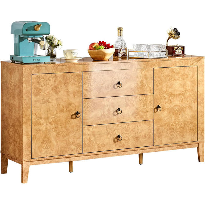 Dorne 60" Buffet with Adjustable Shelves