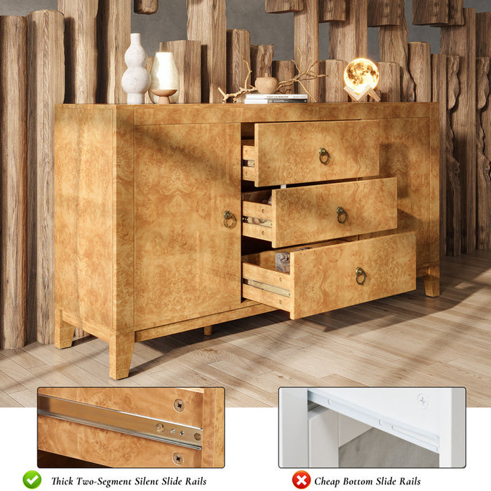 Dorne 60" Buffet with Adjustable Shelves