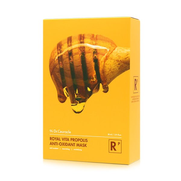 Dr.Ceuracle Royal Vita Propolis Anti - oxidant Mask 10ea - Komiko Beauty