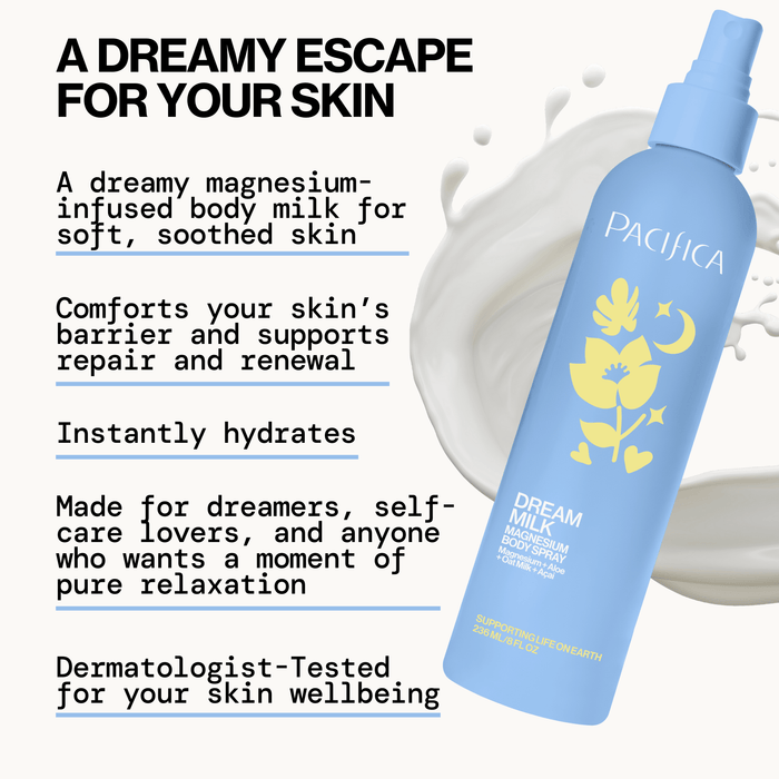Dream Milk Magnesium Body Spray - Pacifica