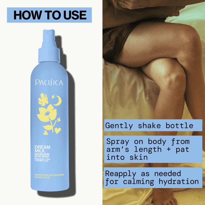 Dream Milk Magnesium Body Spray - Pacifica