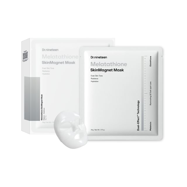 Dr.nineteen Melatathione Skin Magnet Mask Pack | GlamTouch UK