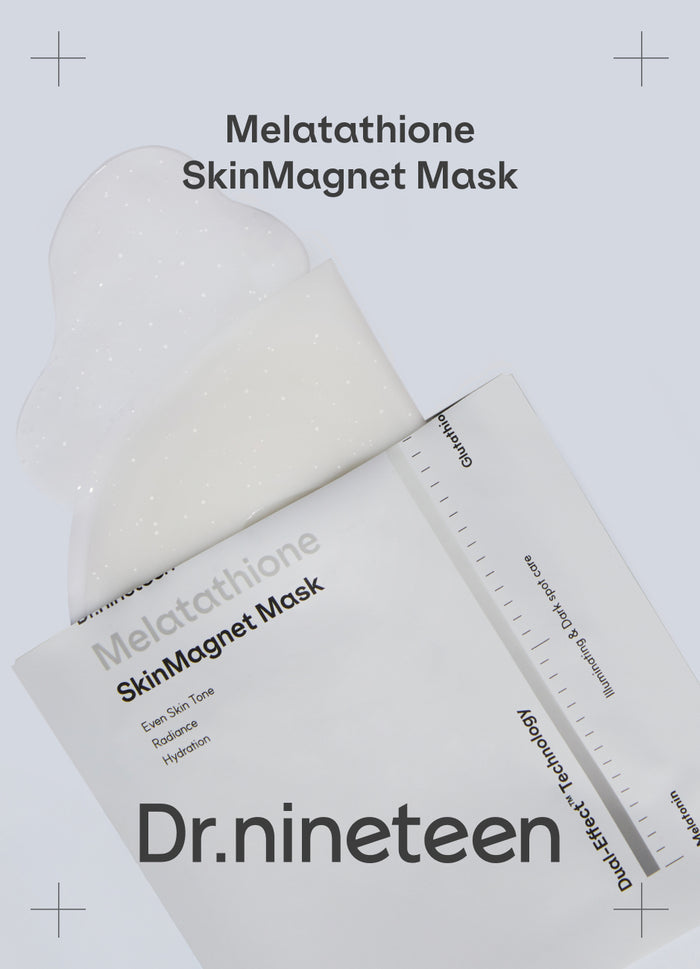 Dr.nineteen Melatathione Skin Magnet Mask Pack | GlamTouch UK