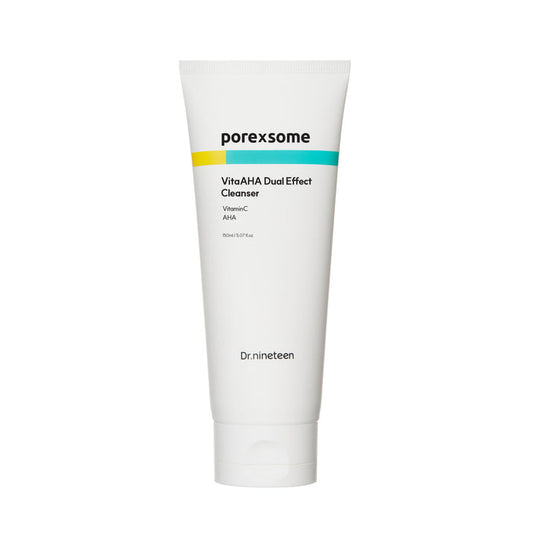 Dr.nineteen PoreXsome VitaAHA Dual Effect Cleanser | GlamTouch UK