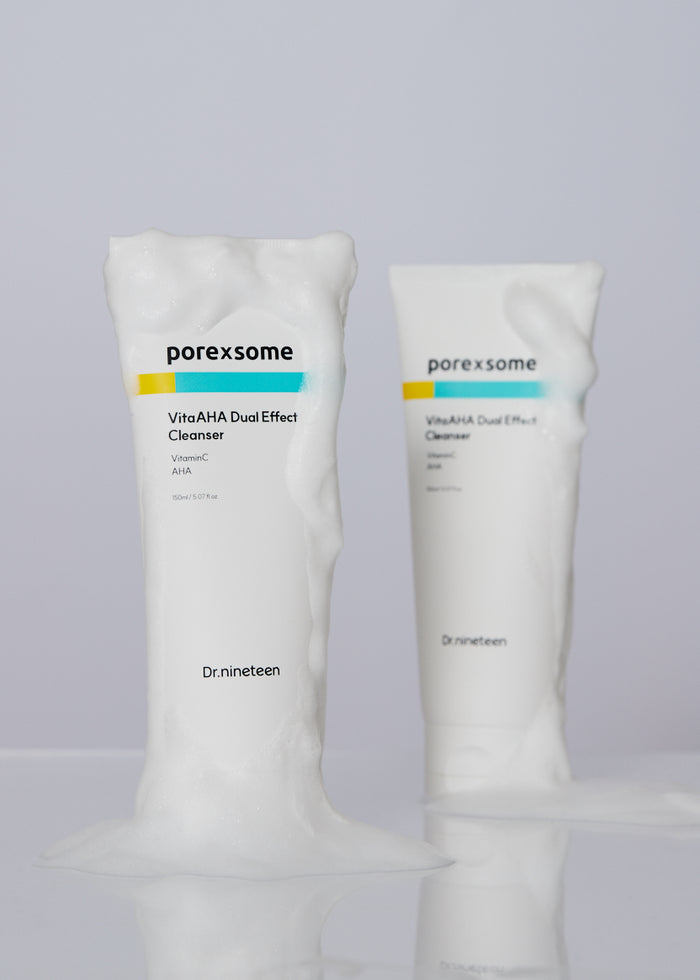 Dr.nineteen PoreXsome VitaAHA Dual Effect Cleanser | GlamTouch UK