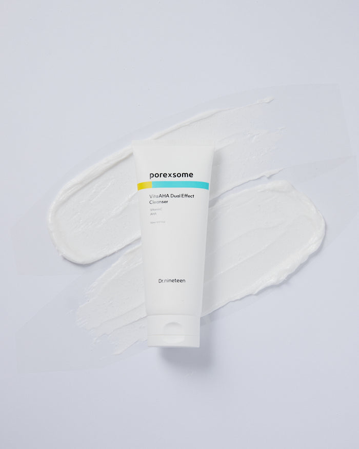 Dr.nineteen PoreXsome VitaAHA Dual Effect Cleanser | GlamTouch UK