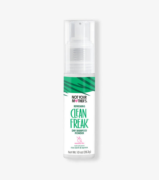 Keep hair fresh on the go with travel sized Clean Freak Refreshing Dry Shampoo.