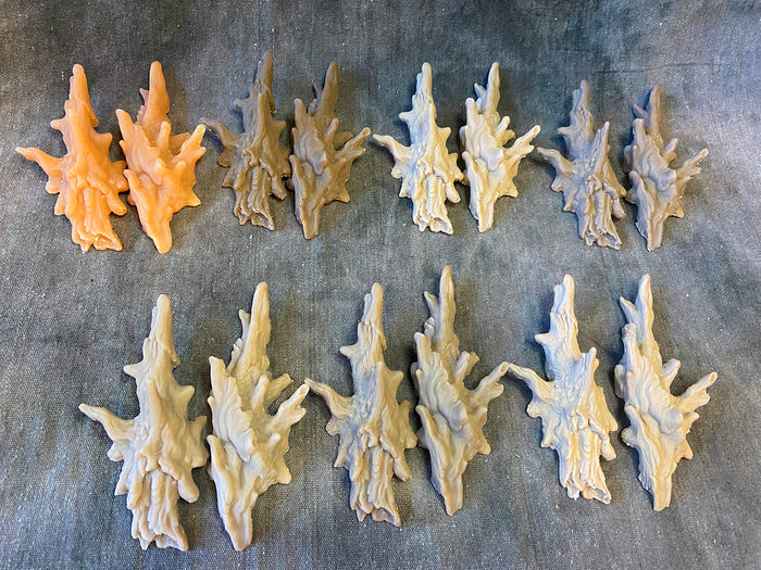 DRYAD HORN- CAST BLANK PAIR