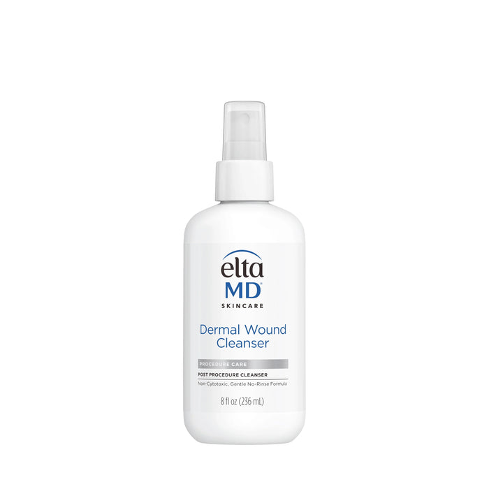 EltaMD Dermal Wound Cleanser spray bottle, 8 fl oz (236 mL), for post-procedure wound care