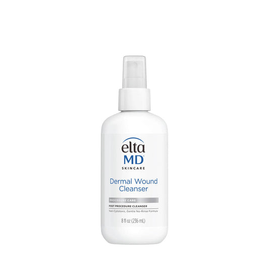 EltaMD Dermal Wound Cleanser spray bottle, 8 fl oz (236 mL), for post-procedure wound care