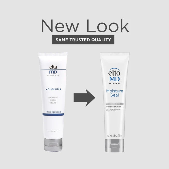 EltaMD Moisture Seal intense moisturizer tube with new look packaging