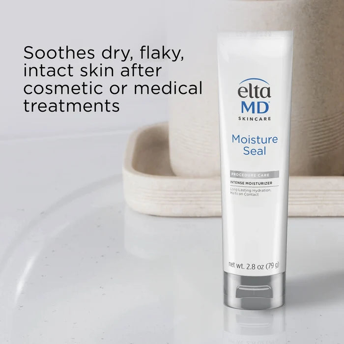 EltaMD Moisture Seal intensive moisturizer for dry, flaky skin after procedures