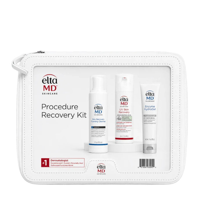 EltaMD Procedure Recovery Kit with cleanser, recovery sunscreen and hydrogel