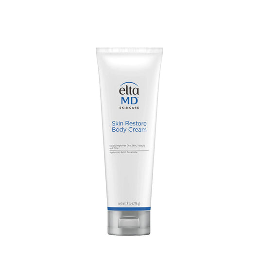 EltaMD Skin Restore Body Cream tube, 8 oz (226 g), for dry skin