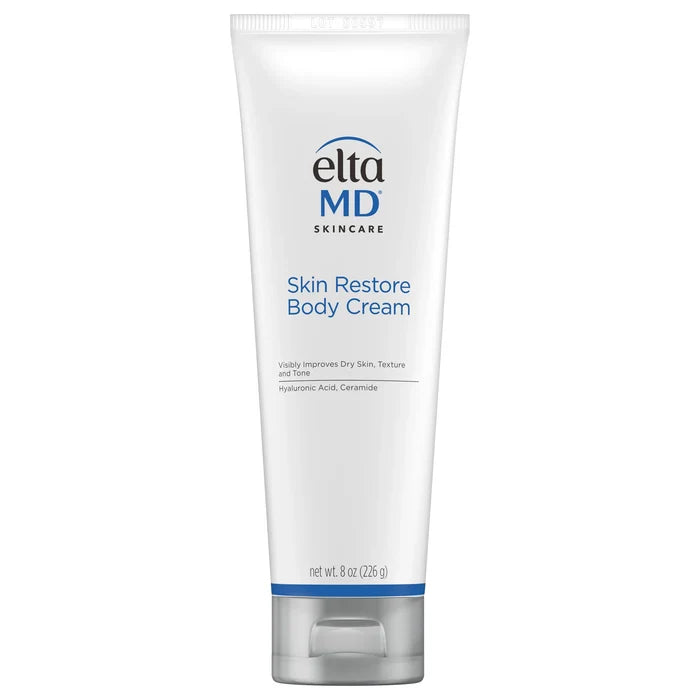 EltaMD Skin Restore Body Cream tube, 8 oz, with hyaluronic acid and ceramide