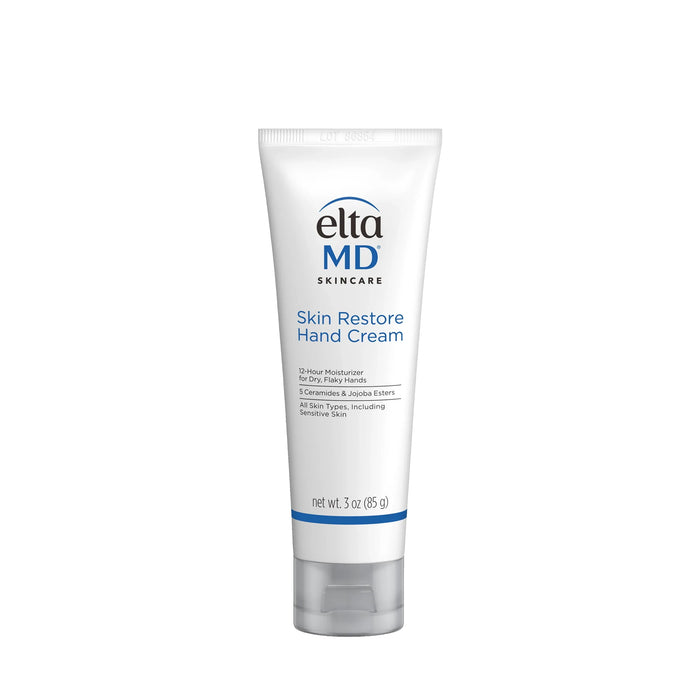 EltaMD Skin Restore Hand Cream tube, 3 oz, for dry, flaky hands
