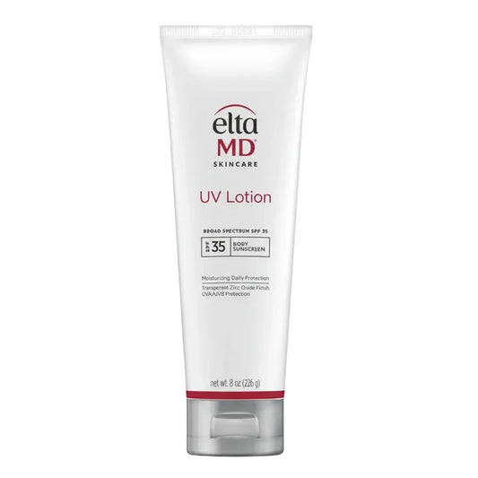 EltaMD UV Lotion Broad-Spectrum SPF 35 body sunscreen tube