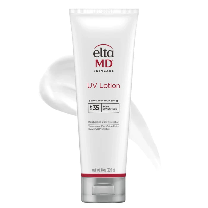 EltaMD UV Lotion Broad-Spectrum SPF 35 body sunscreen tube