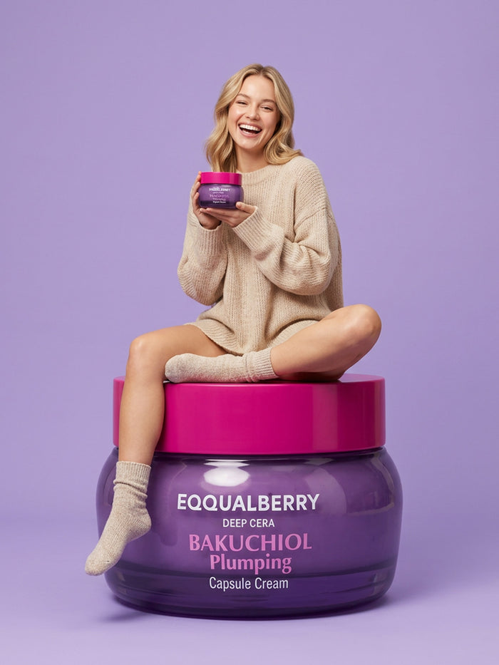 Eqqualberry Bakuchiol Plumping Capsule Cream