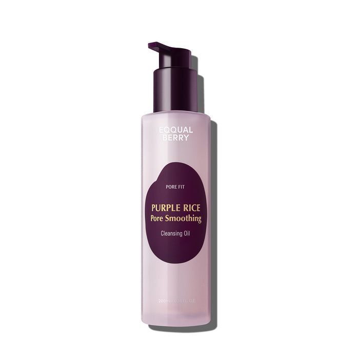 Eqqualberry Purple Rice Pore Smoothing Cleansing Oil 200ml | GlamTouch UK
