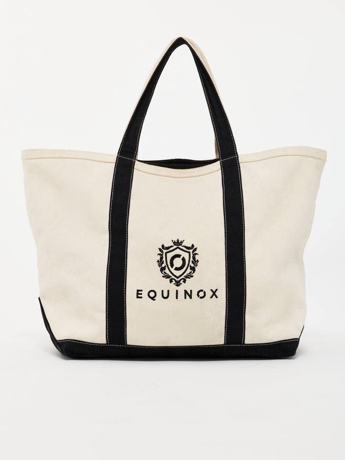 Equinox Crest Logo Canvas Tote