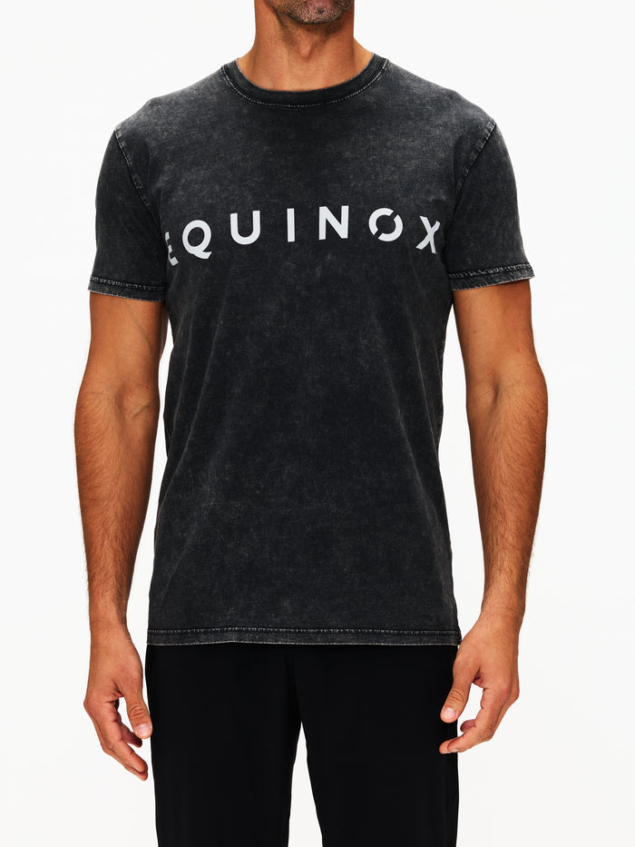 Equinox Jumbo Logo Stonewash Tee