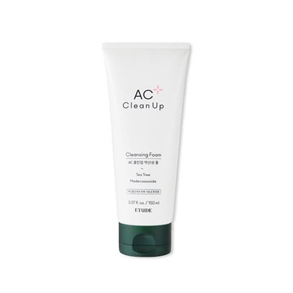 EtudeHouse AC Clean Up Cleansing Foam 150ml - Komiko Beauty