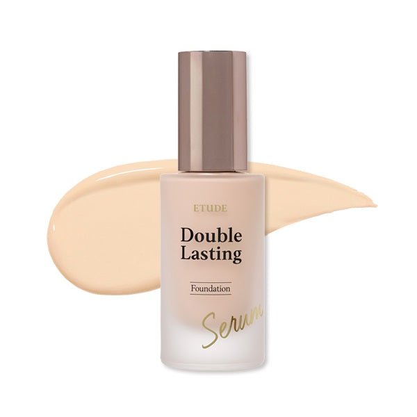 Etudehouse Double Lasting Serum Skin Foundation 30g - No.17N1 Neutral Vanilla - Komiko Beauty