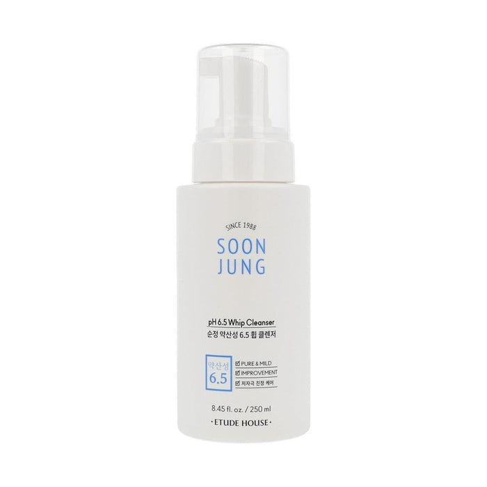 EtudeHouse SoonJung pH 6.5 Whip Cleanser 250ml - Komiko Beauty