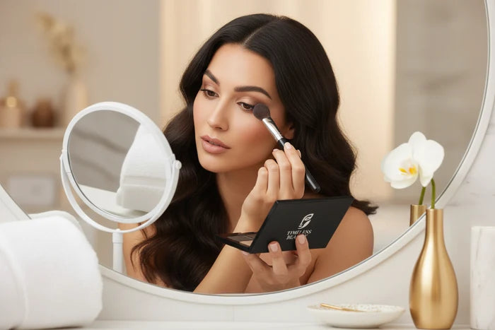Timeless_Beauty Eyeshadow Palette Dark Storm - lake, look