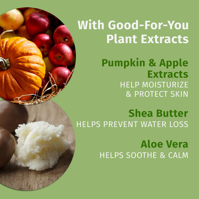 Hempz Fall Faves with pumpkin & apple extracts, shea butter, & aloe vera