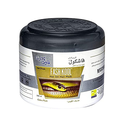 Fashkool Hair Mask Honey And Milk 500ml - Cobra Extract Hot Oil