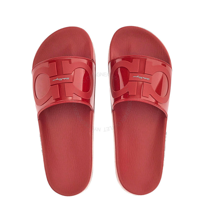 Ferragamo Groove Slides