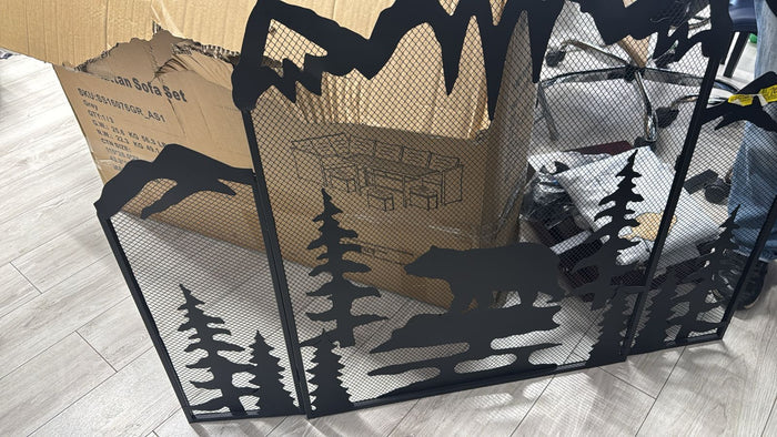 Fireplace/Decor Metal Cover