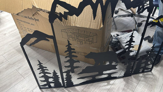 Fireplace/Decor Metal Cover